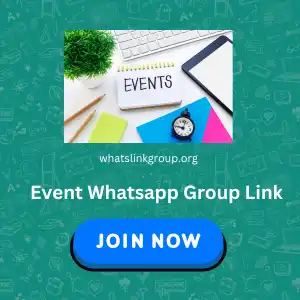 Events Whatsapp Group Links 