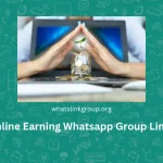 Featured image of online earning whatsapp group link show earning coins