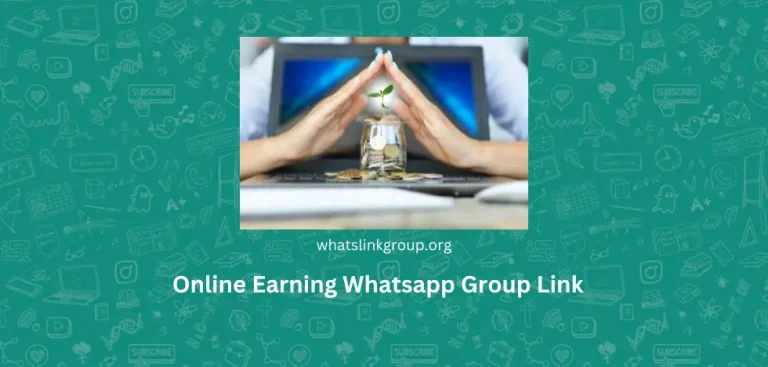 Online Earning Whatsapp Group Link