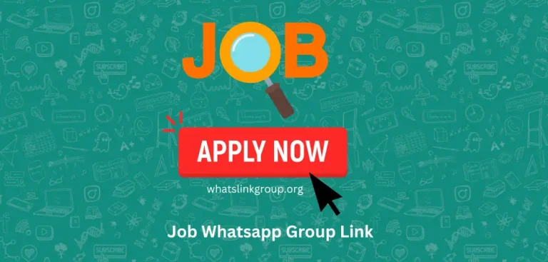 Job Whatsapp Group Link