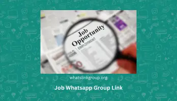 Job Whatsapp Group Link